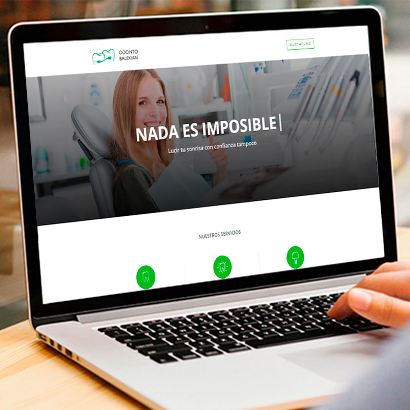 Website Odonto Balekian